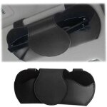 Lablanc - porte lunettes pour pare soleil voitures, etui lunettes pour voiture cuir pu, magntique support ...