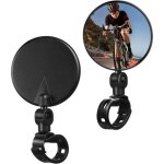 Retroviseur velo, retroviseur trotinette electrique, rétroviseur de vélo miroir convexe 360° réglable, ... Retroviseur velo, retroviseur trotinette electrique, rétroviseur de vélo miroir convexe 360° réglable, ...