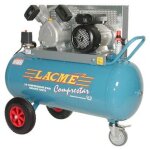 [jamais utilis] lacme - compresseur  courroie 3cv monophas 17m3 / h cuve 100l - 17v100m