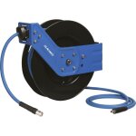 Lacme ? enrouleur pneumatique 15m � 12, 7 mm ? tuyau lacm? souple et r�sistant ? support mural inclus ...