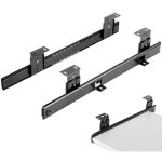 Lafomukea - glissires  billes pour tablette ou tiroir  clavier sous le bureau, kit de glissires  ...