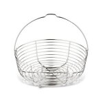 Panier fil, accessoire pour autocuiseur capacit� 5 / 6 litres, acier inoxydable, diam�tre 19 cm - lagostina ...