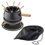 Lagrange fondue h�ritage noir 8 personnes 1200w