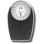 Laica - p�se - personne analogique (supporte jusqu'� 150 kg) avec base antid�rapante en acier et caoutchouc ...