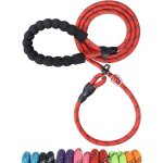 Laisse pour chien r�fl�chissante avec poign�e - ensoleill�