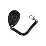 Laisse de dressage pour chien 'clicker' 11cm noir