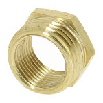 Anquier ? r�duction laiton 6 pans m�le 1 / 2' - 3 / 8' ? filetage plomberie ? pour installations sanitaires ...