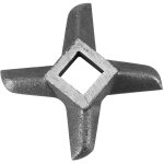 Lame en acier professionnelle en forme de croix pour hachoir � viande de cuisine, pi�ce de coupe 22