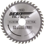 Lame au carbure pour scie circulaire � 180 mm 40 dents al�sage 30 - scid