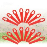 Vurahome - lame coupe bordure, 100pcs lames en plastique de rechange lame taille bordure lame plastique ...