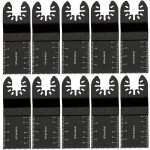 Lames oscillantes ulisem 34 mm, 10 pices, outils multifonctions en acier au carbone pour le sciage, ...