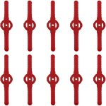 Lame plastique coupe bordure, 10 pcs lames en plastique cutter remplacer pour ensemble doutils de coupe ...