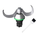 Lame de rechange pour mixeur tm5 tm6 accessoires robot culinaire t�te couteau � p�te en acier inoxydable ...