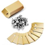 Lame de rechange en titane pour tondeuse husqvarna, lot de 45 lame de tondeuse � gazon, faucheuses � ...