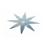 Lame robot tondeuse plate 8 dents diam�tre 290 mm ambrogio 200 - z0530 - 0a - 200z05300a - 25196 s�rie ...