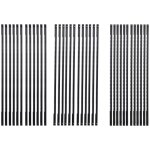 Lames de scie à chantourner 36 pièces en acier au 127mm avec goupille croisée 15 / 18 / 24 dents coupe ... Lames de scie à chantourner 36 pièces en acier au 127mm avec goupille croisée 15 / 18 / 24 dents coupe ...