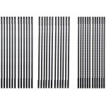 Lames de scie � chantourner 36 pi�ces acier 127mm goupille crois�e 15 18 24 dents coupe fine standard ...
