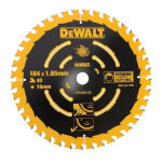 Lame de scie circulaire �184x16mm 40 dents dewalt dt10303 - qz