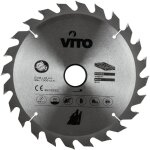 Lame de scie circulaire carbure de tungst�ne 216 mm - 24 dents - coupe rapide et pr�cise tous bois vito ...
