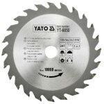 Lame de scie circulaire yato widia 130x16mm 24 dents 6050
