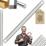 Lame de scie double face pour métal 300 mm x 23 mm pour scie À archet, trempée Lame de scie double face pour métal 300 mm x 23 mm pour scie À archet, trempée