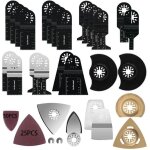 Lame de scie oscillante, 105 pcs outil multifonction lame, saw blades accessoires kit, outils oscillants ...