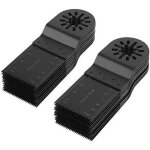 Lame de scie oscillante 20 pi�ces, universelles lames multifonction lames carbure metal oscillant � lib�ration ...