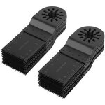 Lame de scie oscillante 20 pi�ces, universelles lames multifonction lames carbure metal oscillant � lib�ration ...
