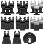 Lame de scie oscillante, 21pcs mixte outil multi - usage kit, avec accessoires de universel outil multifonctio ...