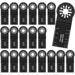 Treetalk - lames de scie oscillante, jeu de 20 lames, 34 mm, universelles, pour outils multifonctions, ...
