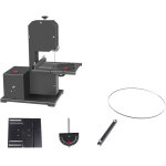 Lames de scie � ruban pour le travail du bois : 1 lame �troite et 1 lame large pour petite scie � ruban ...