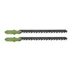 Lame de scie sauteuse bois accroche en t scid - epaisseur 1, 25 mm - longueur 100 mm - vendu par 2