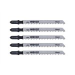 Lame scie sauteuse bois coupe fine 101b - set 5 pièces Lame scie sauteuse bois coupe fine 101b - set 5 pièces