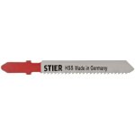 Lame de scie sauteuse hss stier st 50 / 2 / 1, tle, mtal, aluminium, mtaux non ferreux, coupe droite ...