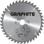 Disque à tronçonner en graphite pour bois, 160 mm, 18 dents Disque à tronçonner en graphite pour bois, 160 mm, 18 dents