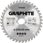 Lame de scie widia, 210 x 30 mm, 40 dents Lame de scie widia, 210 x 30 mm, 40 dents