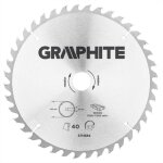 Disque graphite 250x30mm, 40 dents - pour couper le bois et les planches Disque graphite 250x30mm, 40 dents - pour couper le bois et les planches