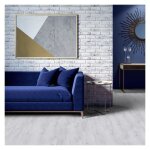 Gerflor - lame de sol pvc clipsable sous couche intgre effet bois sunny white 2. 00 m