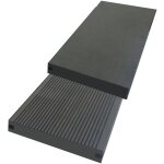 Green outside - lame terrasse pleine anth. 2. 60m - qualit pro - lame bois composite rversible