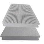 Green outside - lame terrasse pleine gris. 2. 60m - qualit pro - lame bois composite rversible