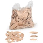 Lamello d?assemblage type lamello 20 , 100 pices / taille lamelle bois en htre massif idal pour fraiseuse ...