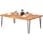 Lamo manufaktur - lamo manufacture banc pour table, tabouret pour salle  manger, plateau avec bord naturel ...
