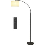 Lampadaire avec abat - jour t�l�command�, temp�rature de couleur et niveau de luminosit� r�glables (11 ...