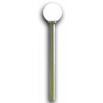 Lampadaire boule 110 cm acier inoxydable luminaire d�coration
