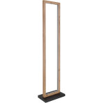 Lampadaire lampadaire couloir lumire chambre lumire led aspect bois h 120 cm