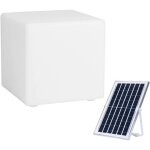 Lampadaire cube / carr� orientable, lampe de chevet cr�ative, �clairage d'ambiance rechargeable int�gr� ...