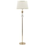 Lampadaire design en m�tal  bravatislava  165cm or