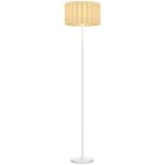 Frixovel - lampadaire, lampadaire avec douille e27, avec abat - jour ondul, lampadaire avec interrupteur ...