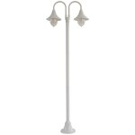 Lampadaire extrieur  intensit variable 'madea' en aluminium