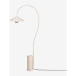 Lampadaire en fer grivon sklum tapioca beige